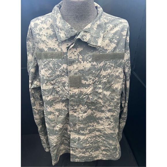MFH Mens ACU Field Jacket Ripstop ACU Digital Large - X-Long - Picture 1 of 6